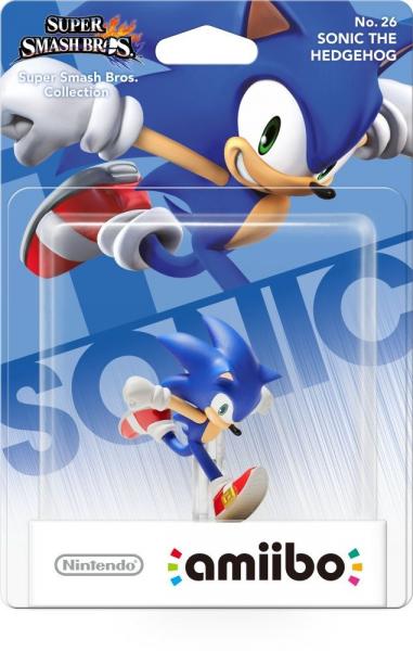 Sonic the hedgehog no. 26 Amiibo ifra Super Smash Bros