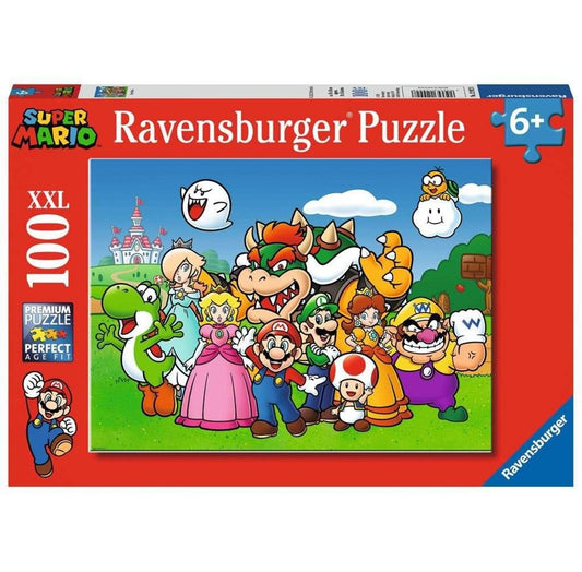 Super Mario Figurer Puslespill 100XXL Brikker - Ravensburger