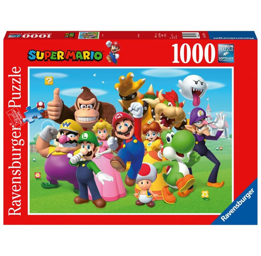 Super Mario Eventyr Puslespill 1000 Brikker - Ravensburger