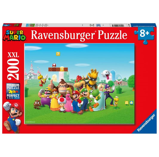 Super Mario Eventyr Puslespill 200XXL - Ravensburger