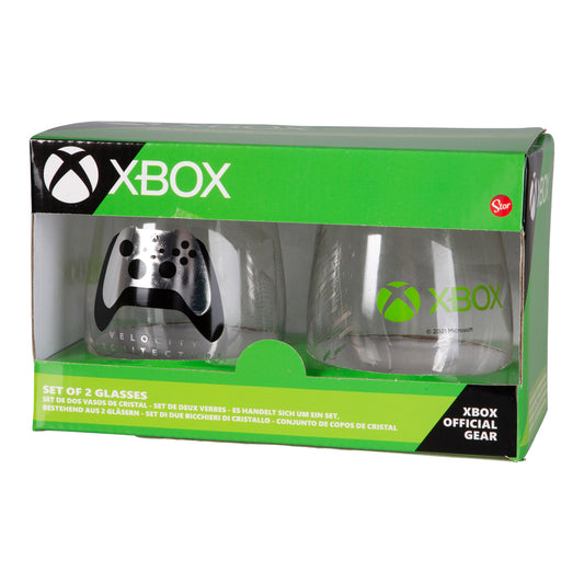 Glass 2 pakning med Xbox motiv
