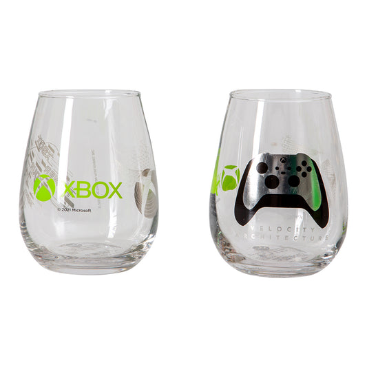 Glass 2 pakning med Xbox motiv