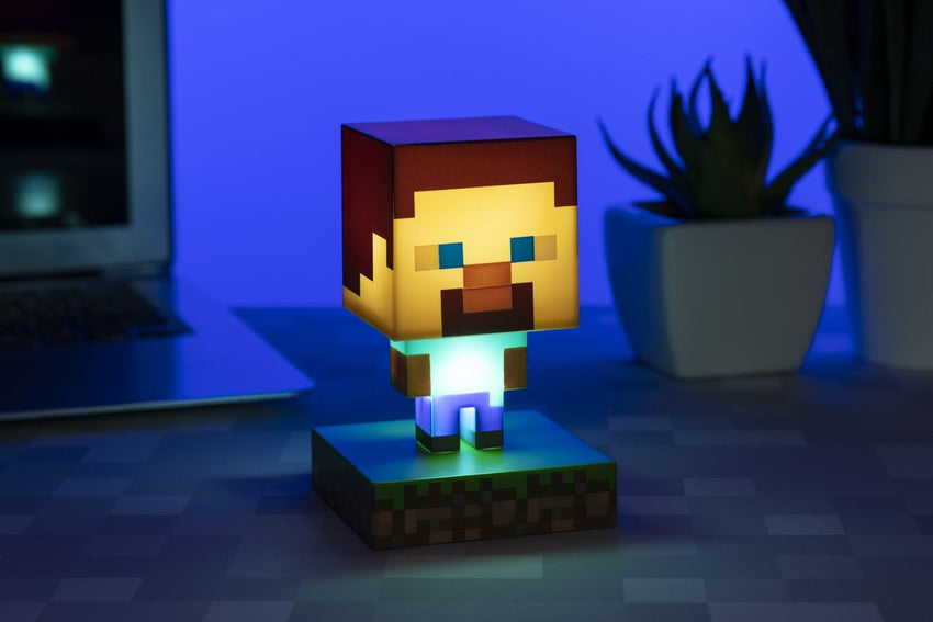 AltavSpill.no Icon Light Minecraft Steve - Lampe Figur